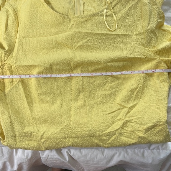 1 State Women's Yellow Dress - Picture 4 of 8